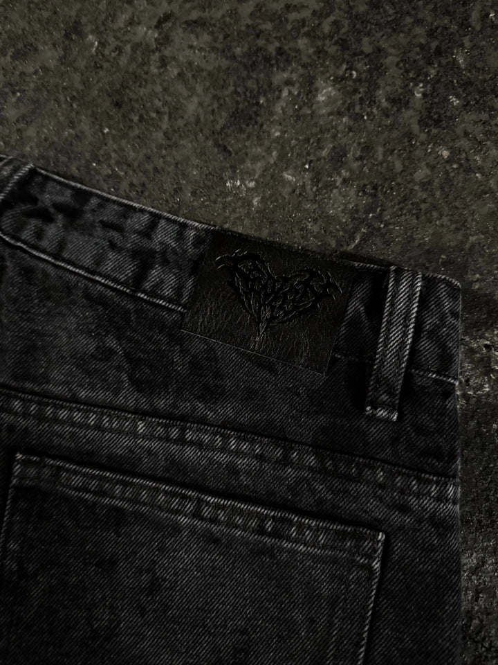 “Abstract” Jeans (Black) pholoh