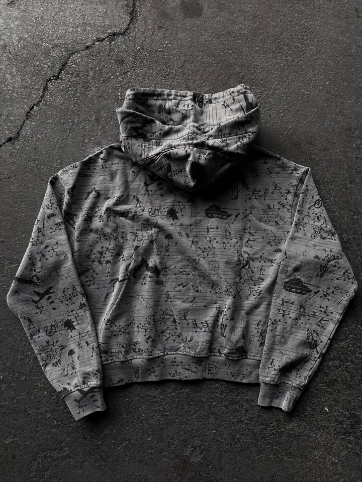 “Warchestra” Zip-Up (Grey)
