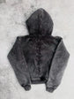 “Half a Million” Embroidery Zip-Up (Black)