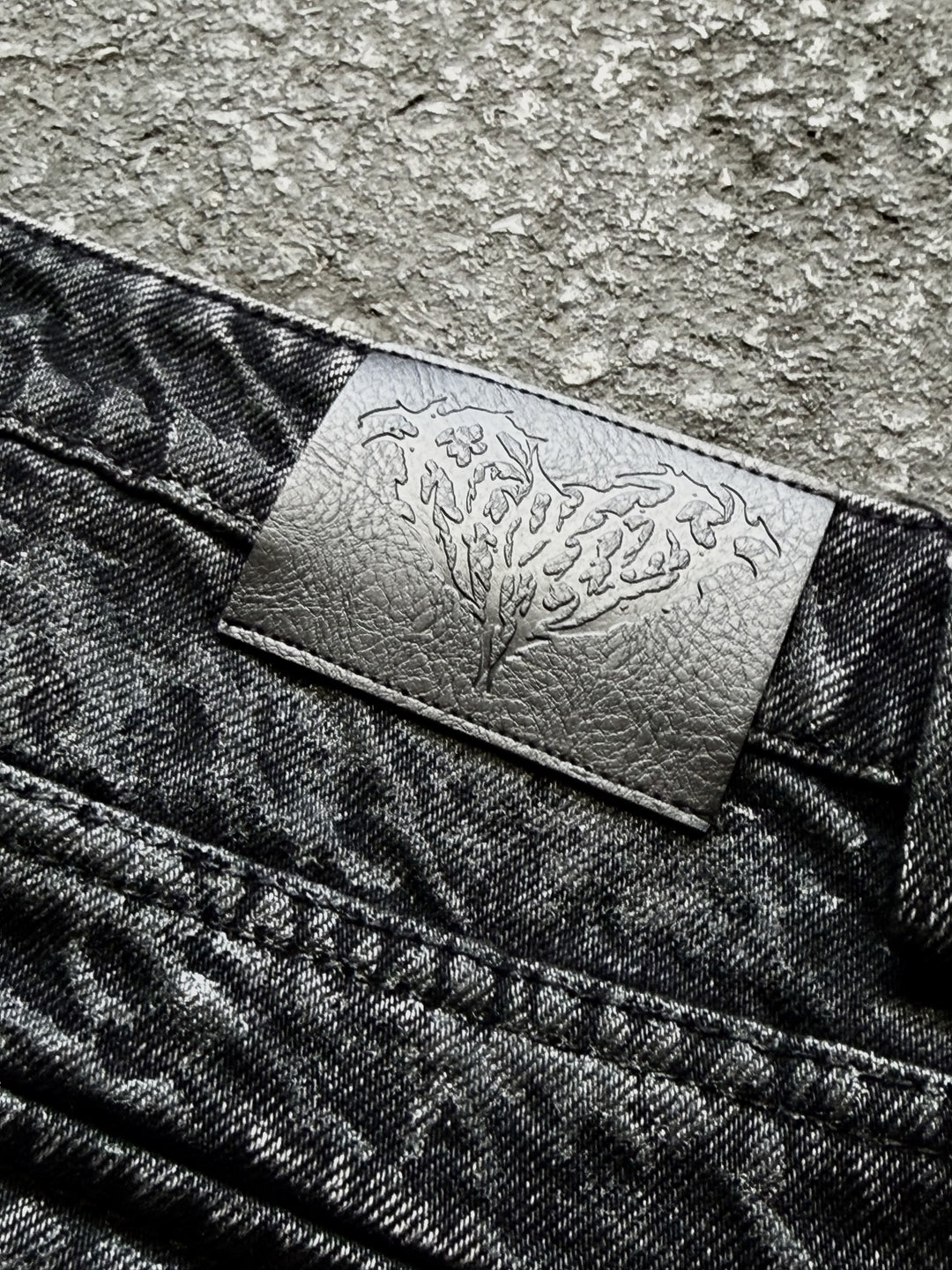 "T-Virus" Flared Jeans (Stained)
