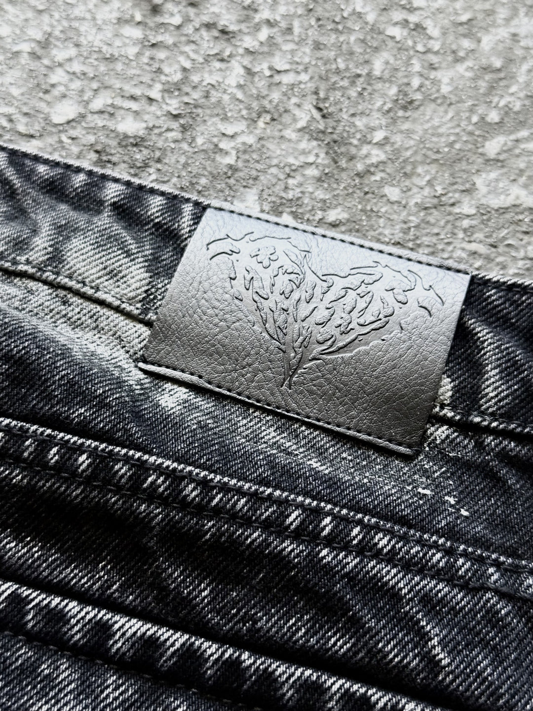"T-Virus" Flared Jeans (Splattered)