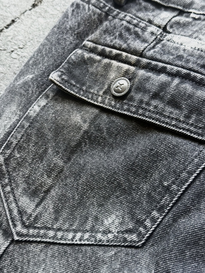 "T-Virus" Flared Jeans (Splattered)