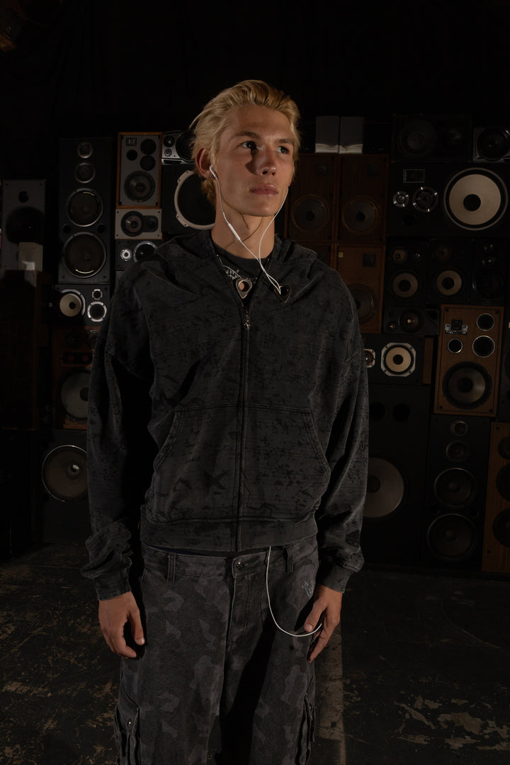 “Warchestra” Zip-Up (Black)