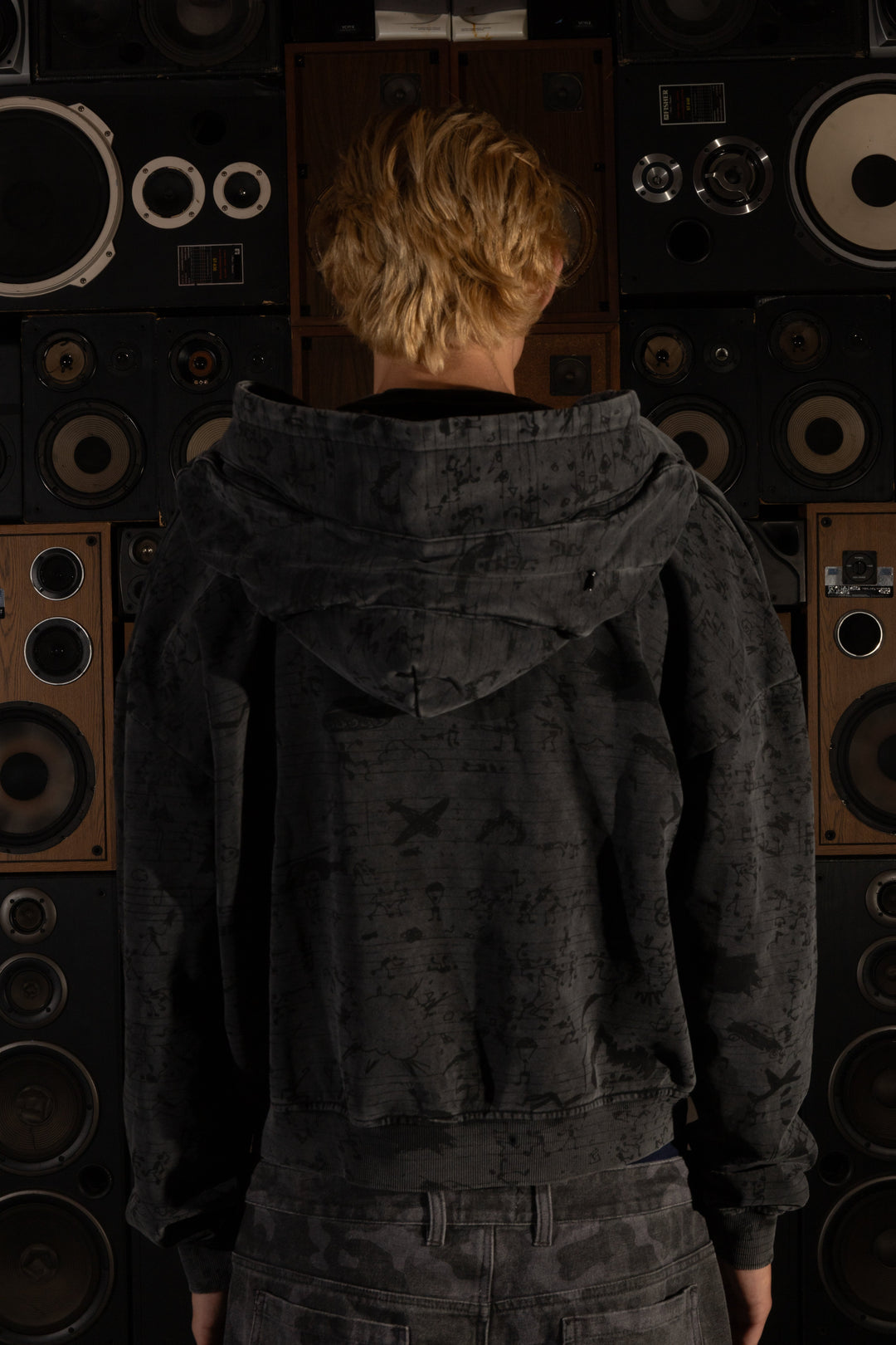 “Warchestra” Zip-Up (Black)