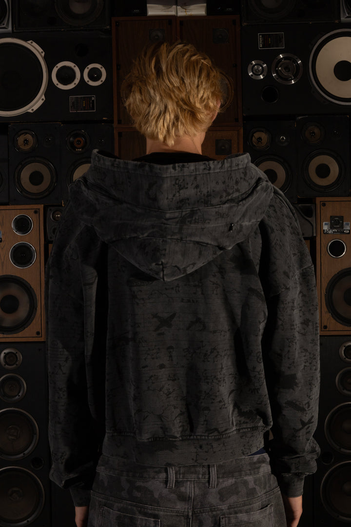 “Warchestra” Zip-Up (Black)