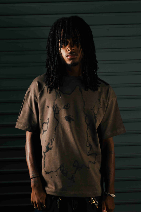 “Cat” T-Shirt (Coffee) - Second Image