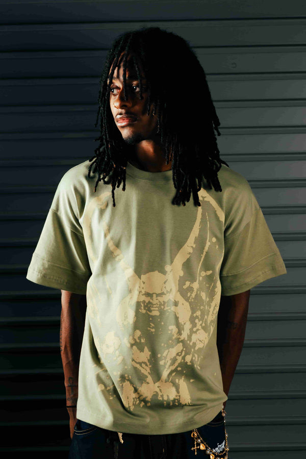 “Gargoyle” T-Shirt (Mint) - Second Image