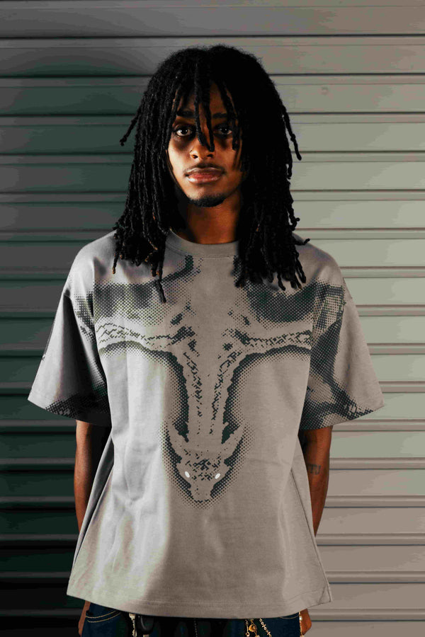 “Dragon” T-Shirt (Grey) - Second Image