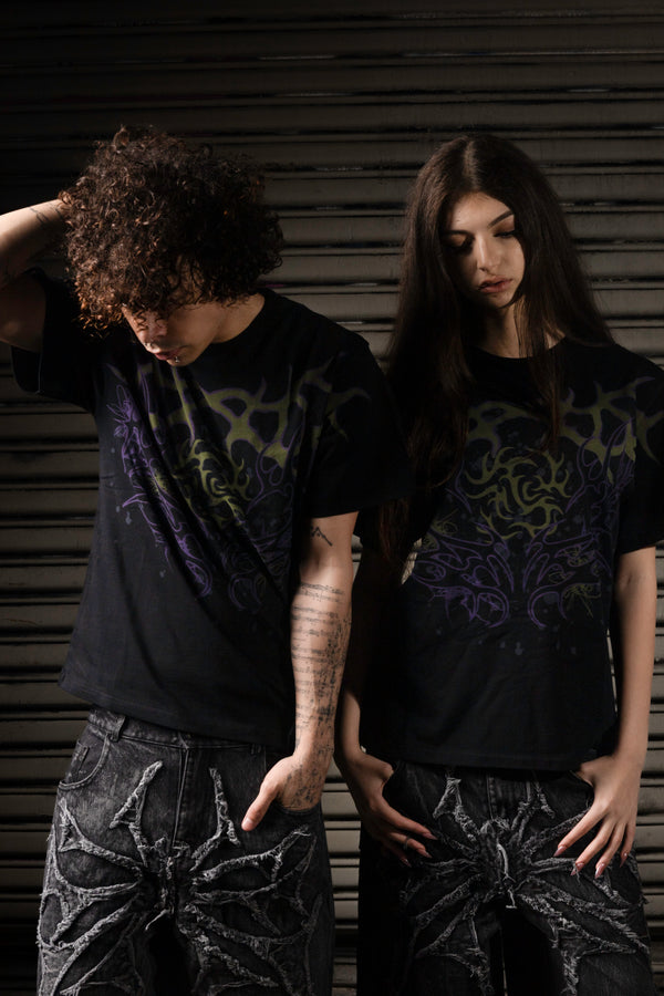 “Spiritual” T-Shirt (Black) - Second Image