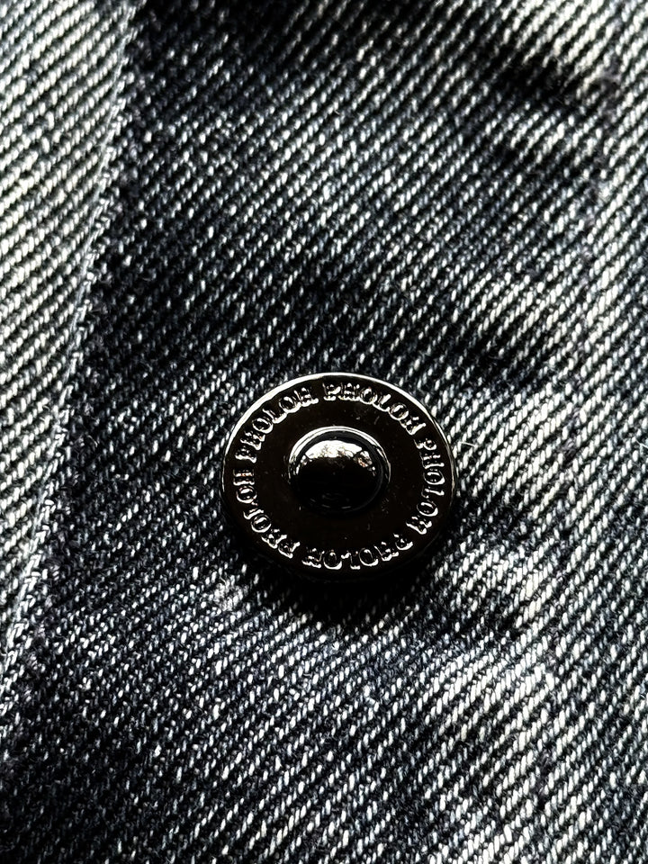 "Wesker" Embroidered Jacket (Navy)