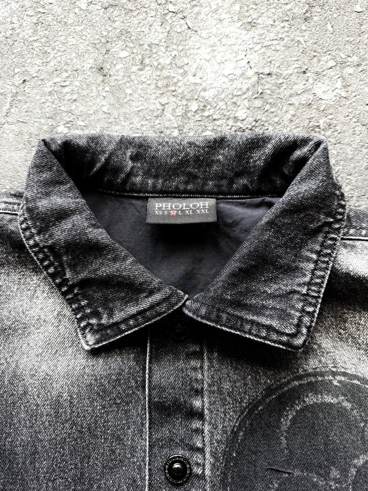 "Wesker" Embroidered Jacket (Coal)