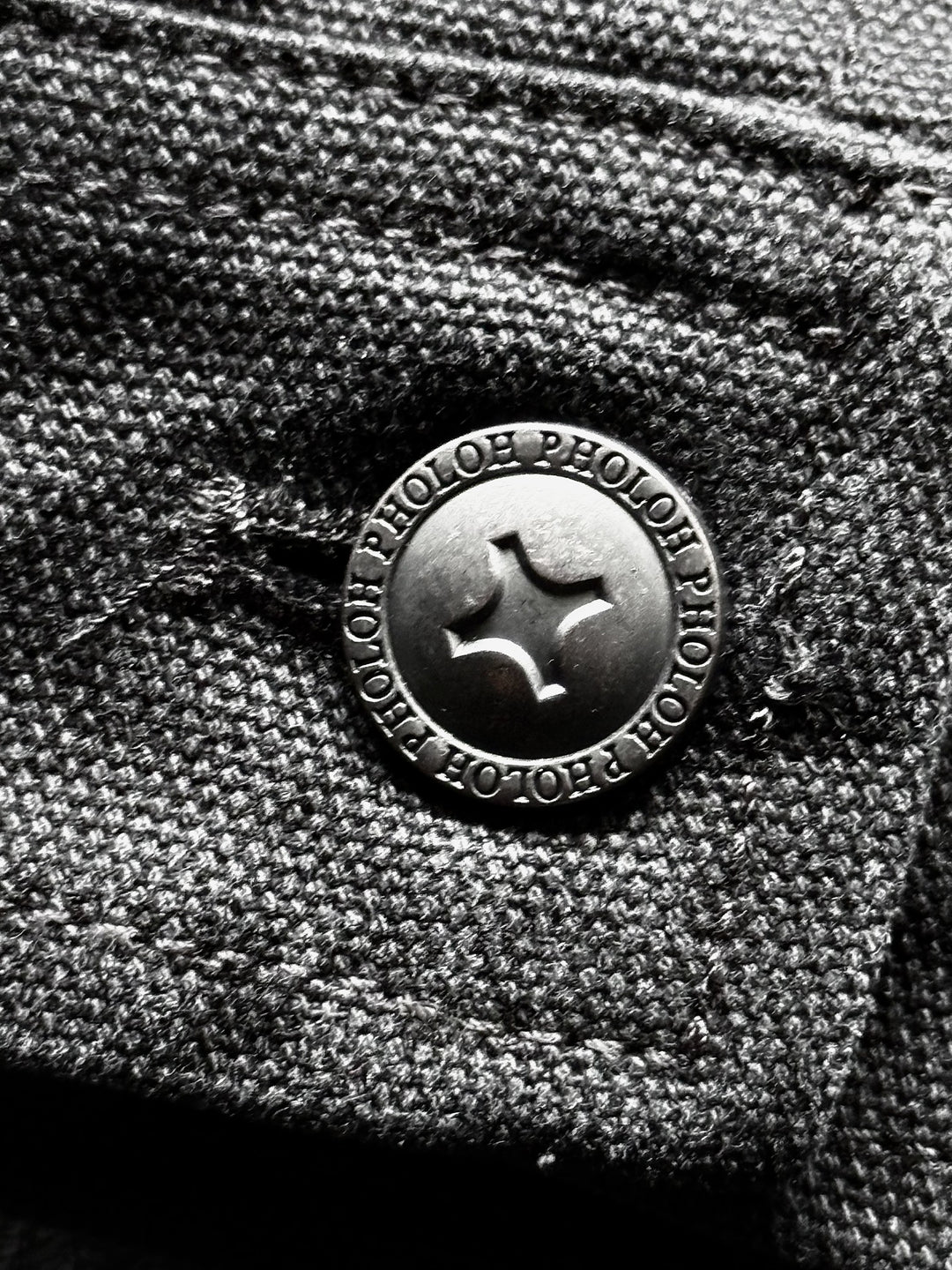 "HUNK" Canvas Placket Zip