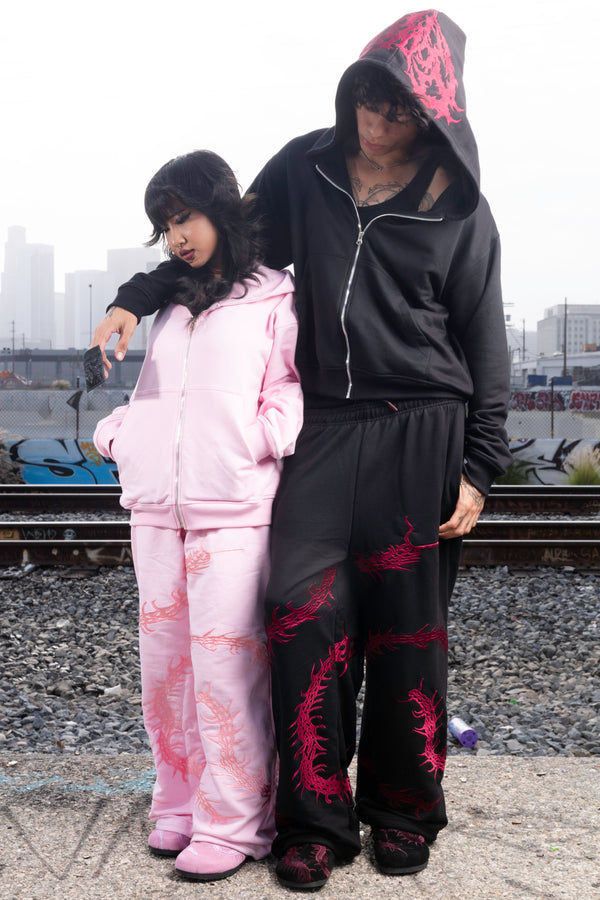 “Ghoul” Zip-Up (B+R) - Second Image