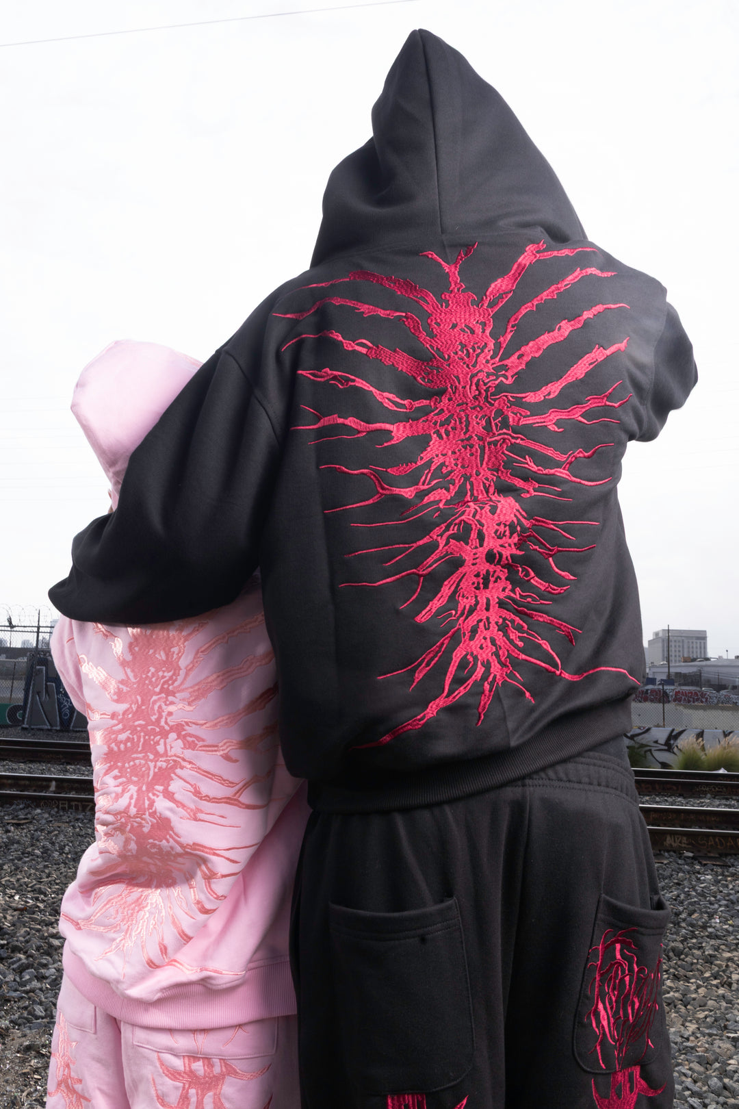 “Ghoul” Zip-Up (B+R)