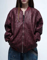 "Ghoul" Jacket (Wine) pholoh
