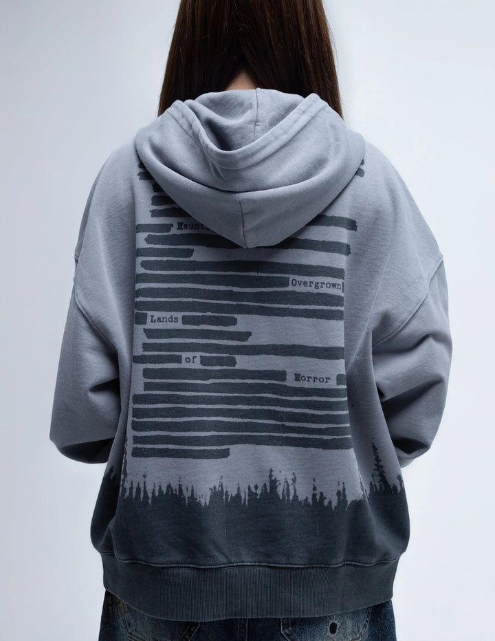 "Lands of Horror” Zip-Up pholoh
