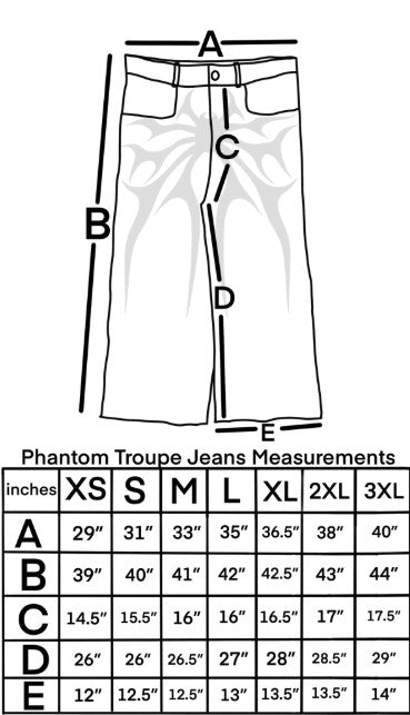 "Phantom Troupe" Jeans