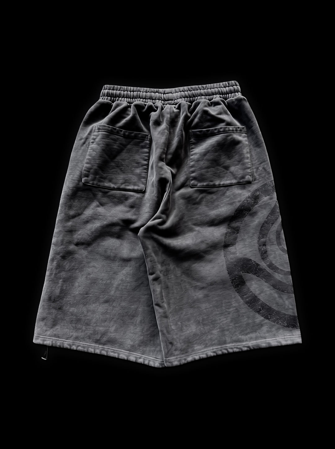 “Uzumaki” Shorts (Black)