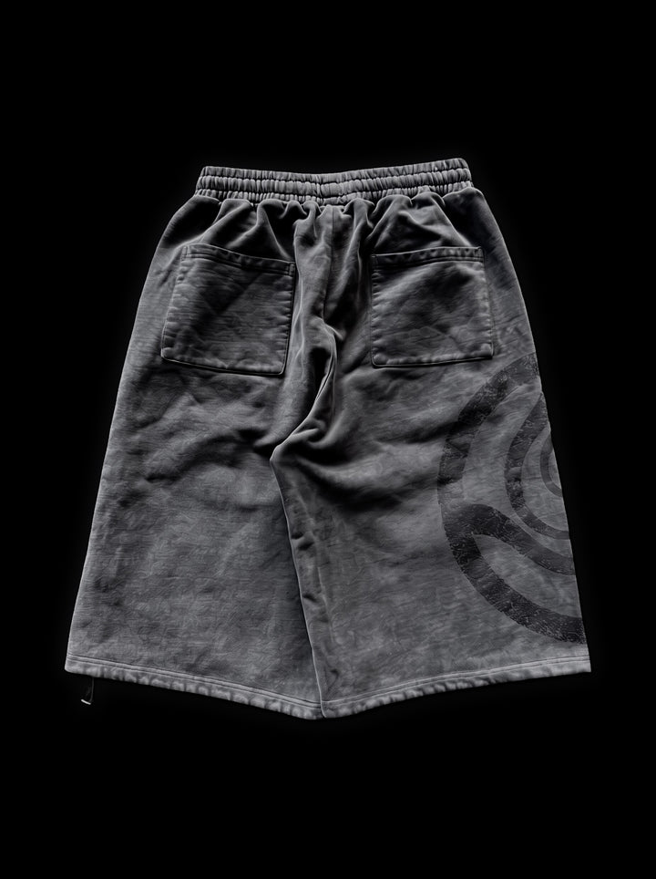 “Uzumaki” Shorts (Black)