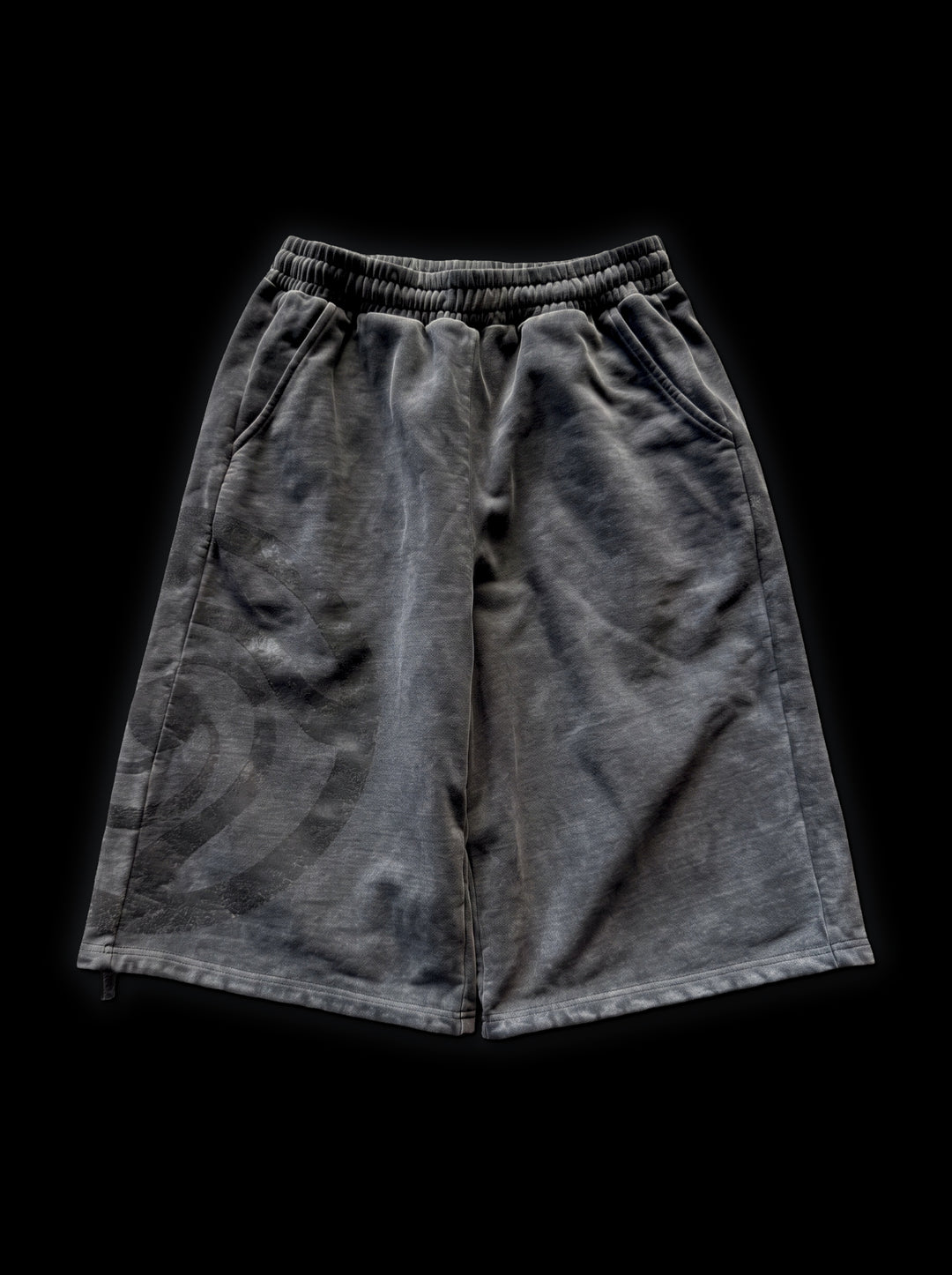 “Uzumaki” Shorts (Black)