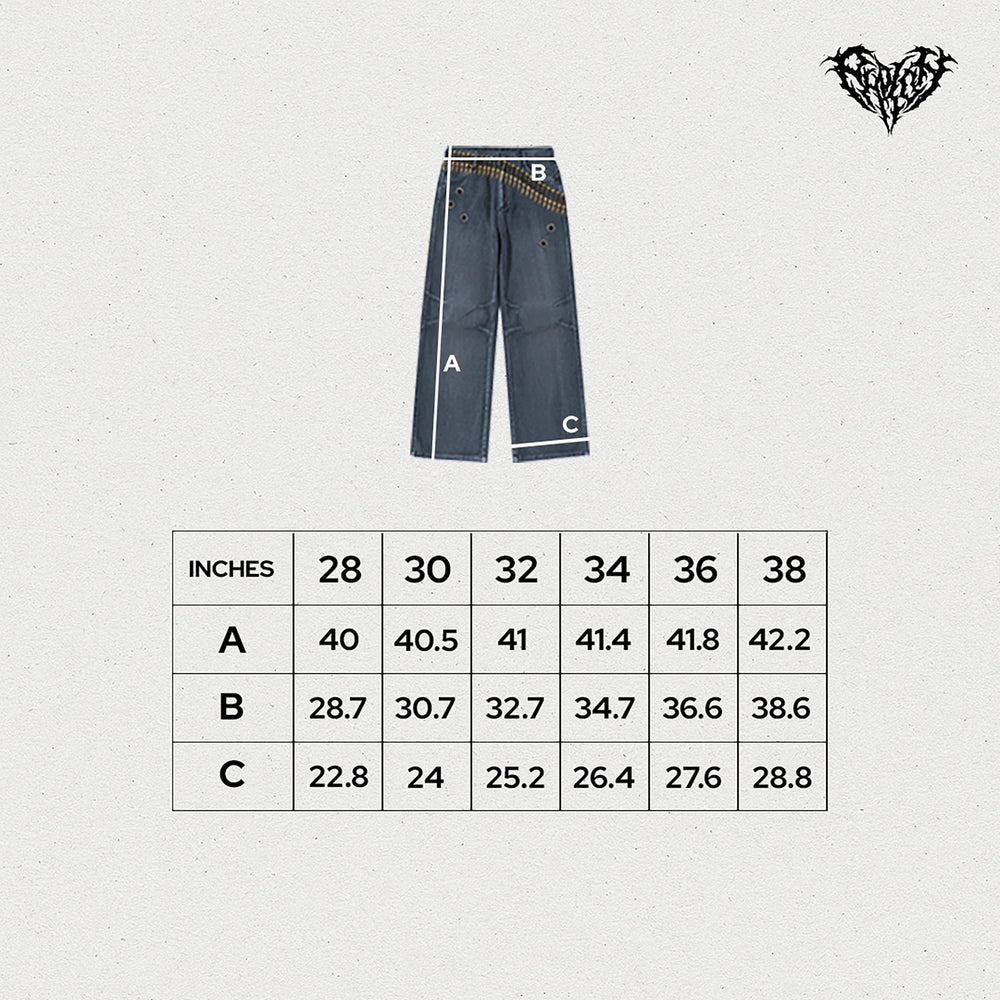 "Bullet” Jeans (Blue)