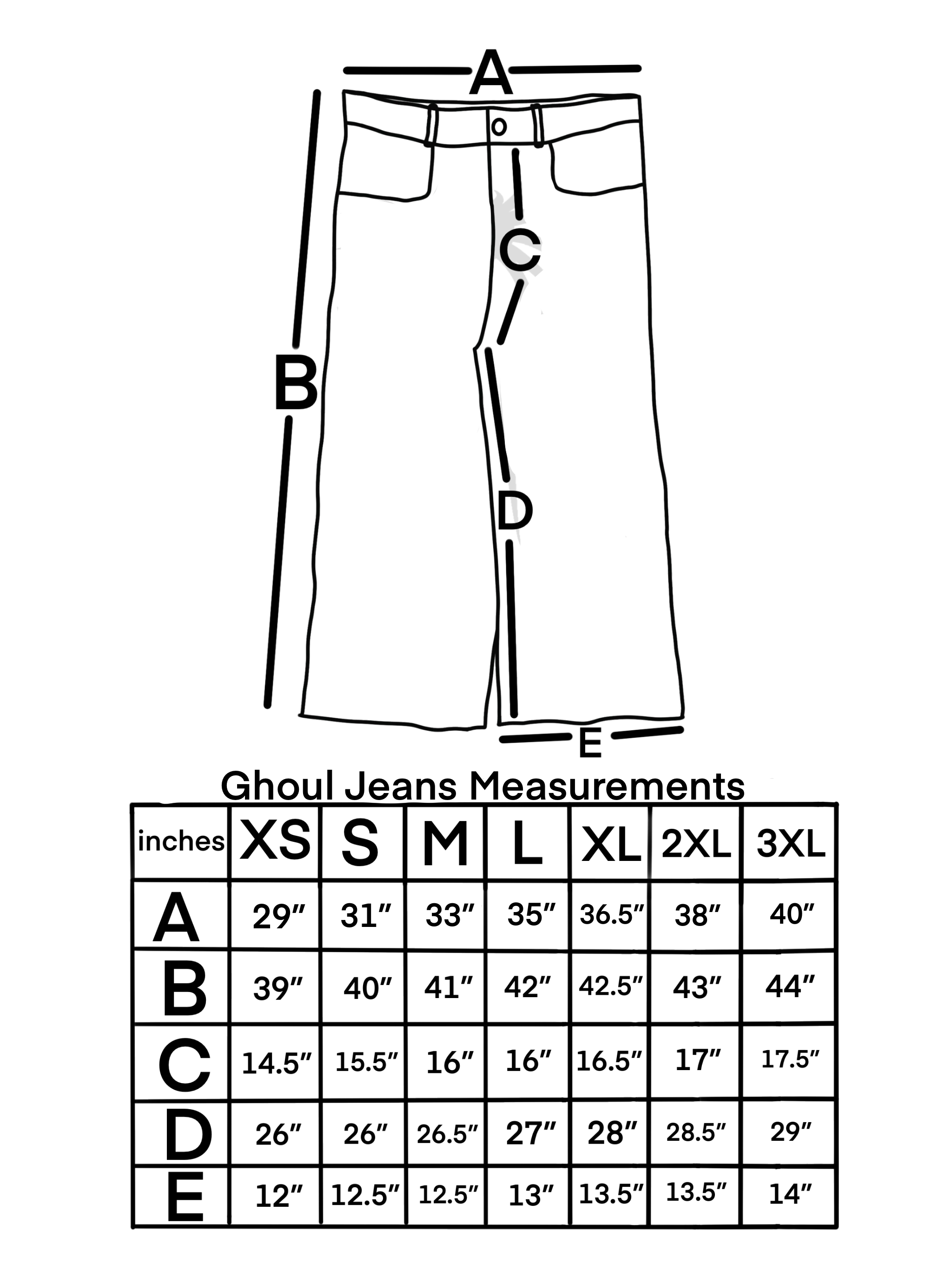 Size Chart Image