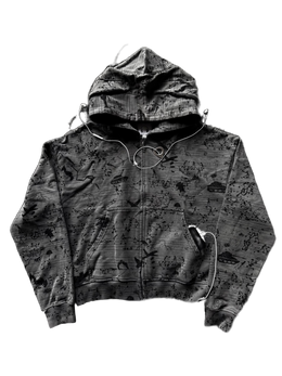 “Warchestra” Zip-Up (Grey)