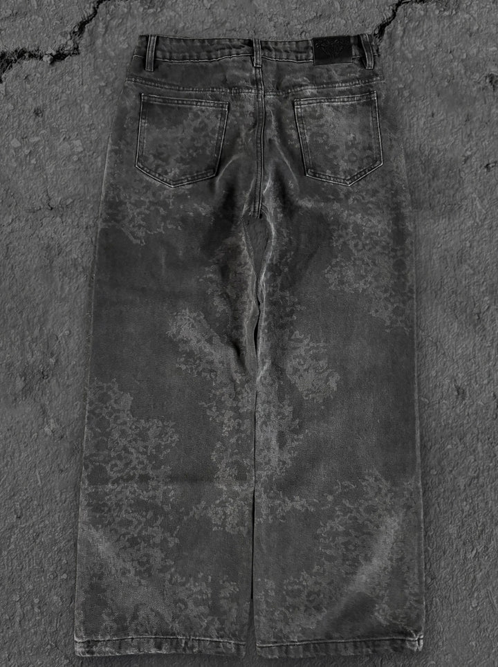 abstract jeans grey
