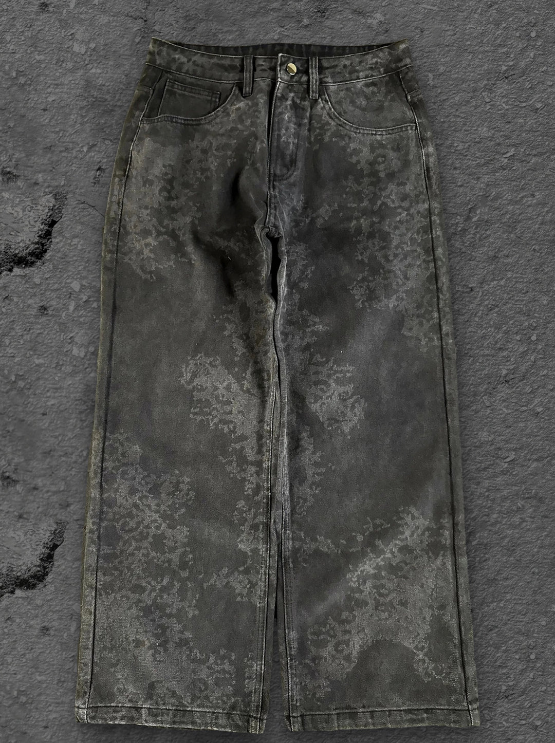 abstract jeans olive