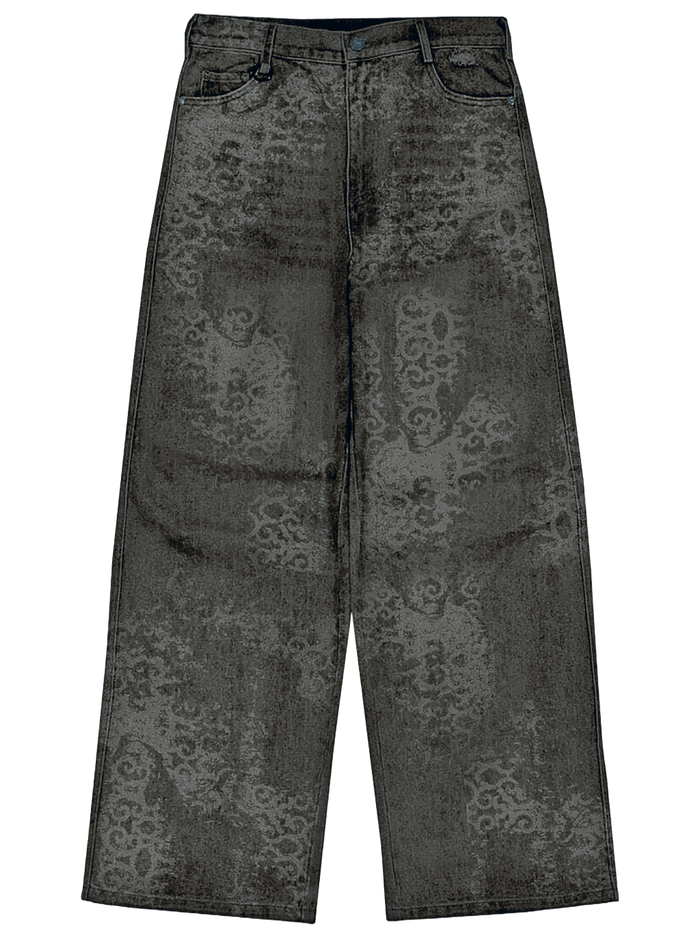 “Abstract” Jeans (Olive)