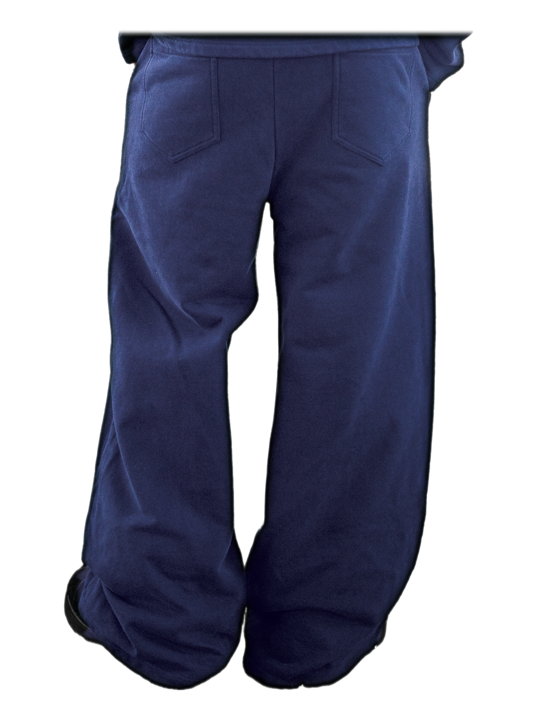 Ao Sweats (Navy), back, on model