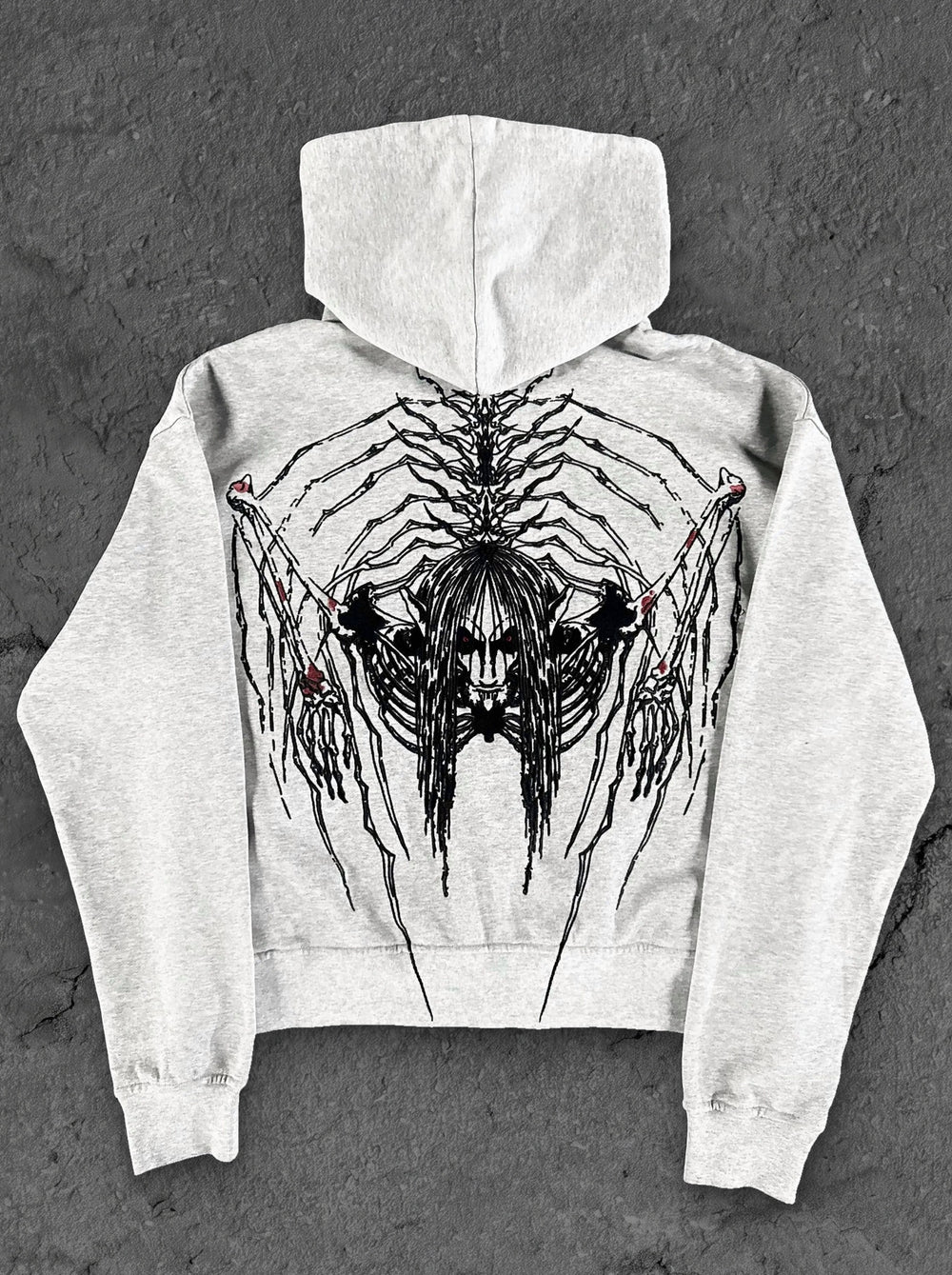 aot zip up grey