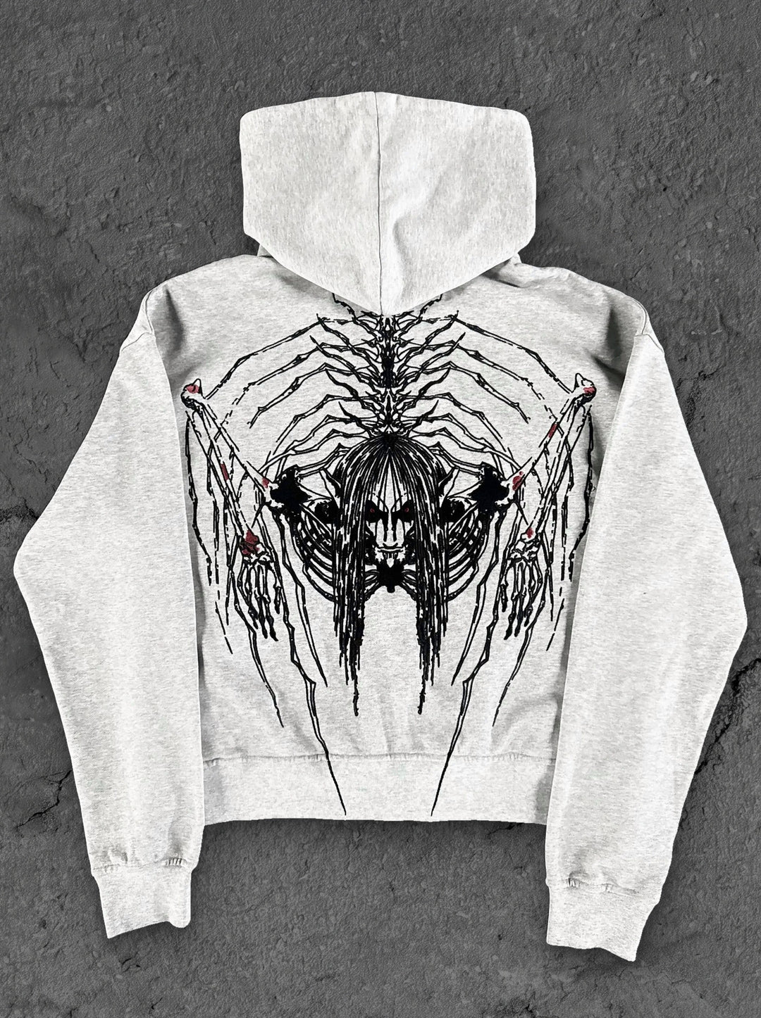 aot zip up grey