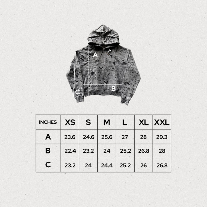 “Warchestra” Zip-Up (Grey)