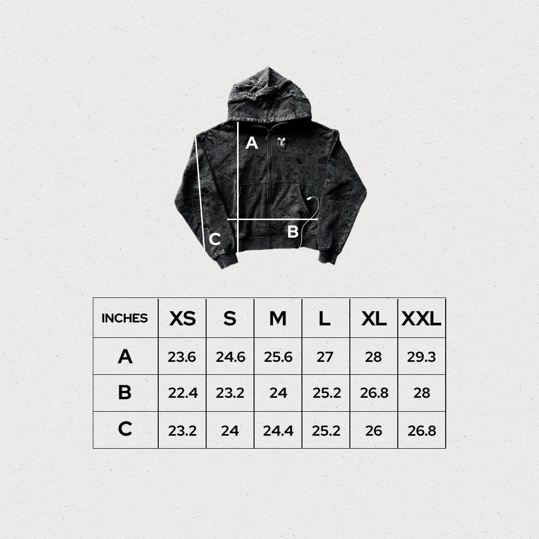 “Warchestra” Zip-Up (Black)