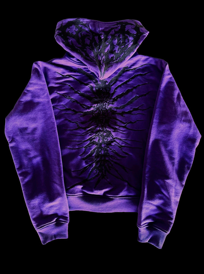 “Ghoul” Zip-Up (Purple)