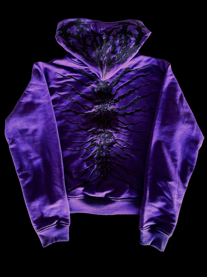 Ghoul Zip-Up (Purple)