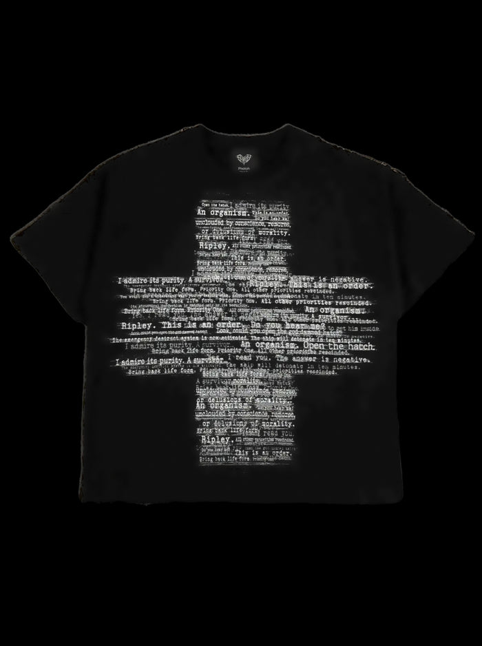“2-Alien” T-Shirt (Black)