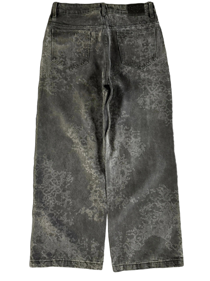 abstract-jeans-olive cutout back