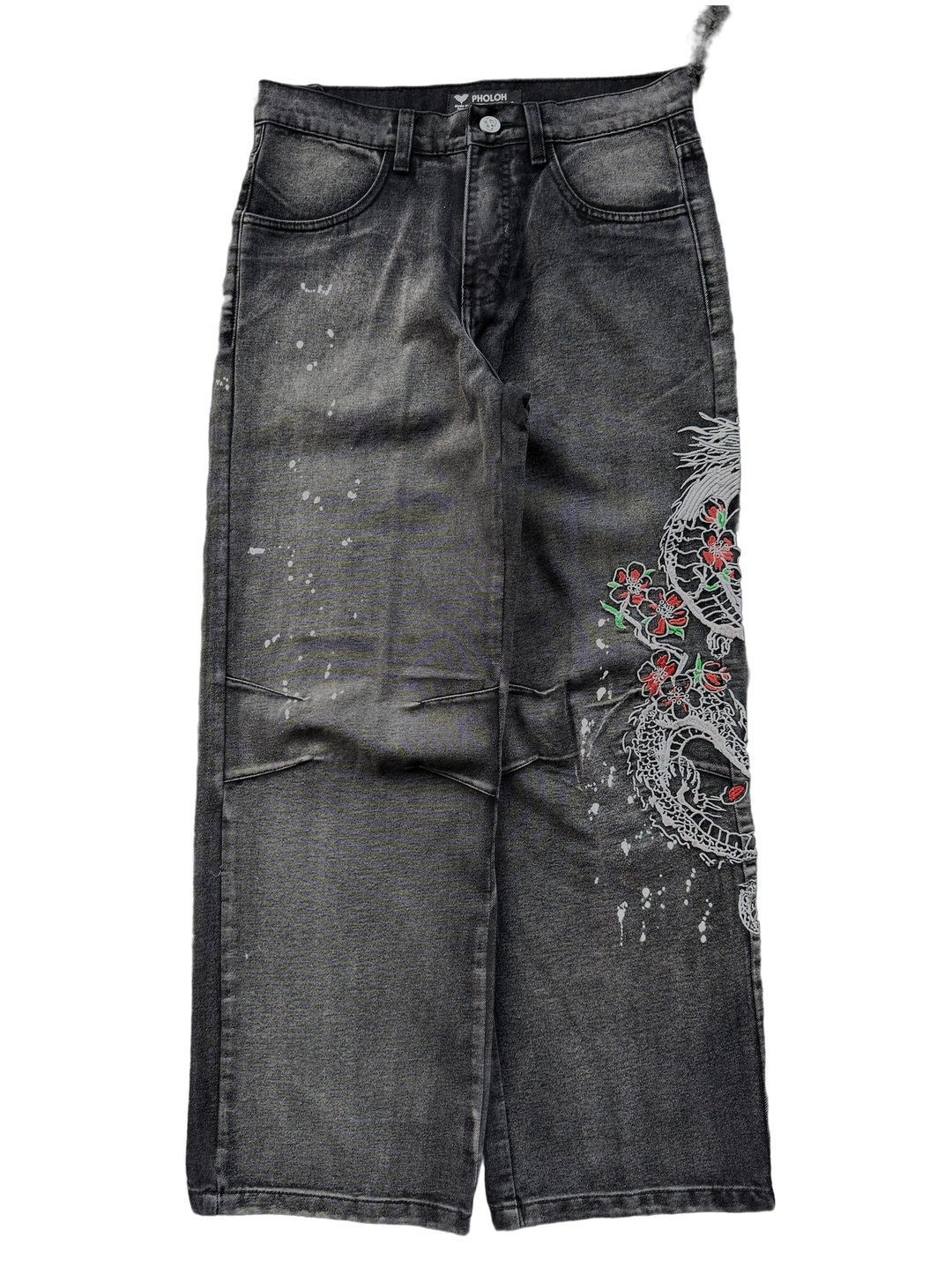 dragon-jeans-washed-black cutout back