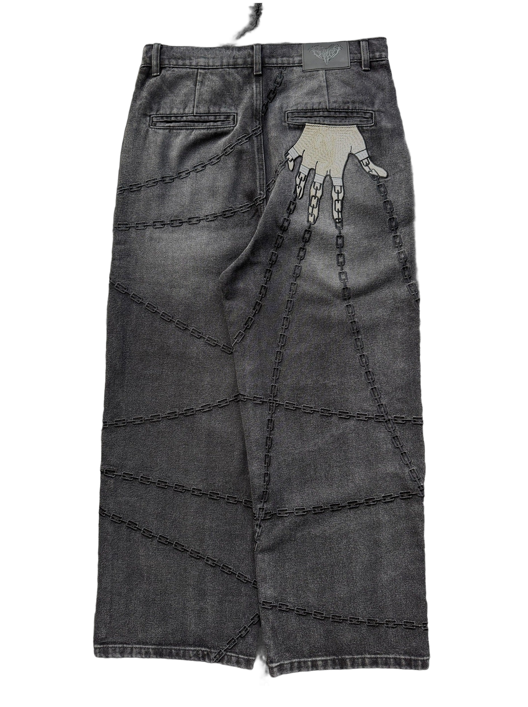kurapika-jeans cutout back