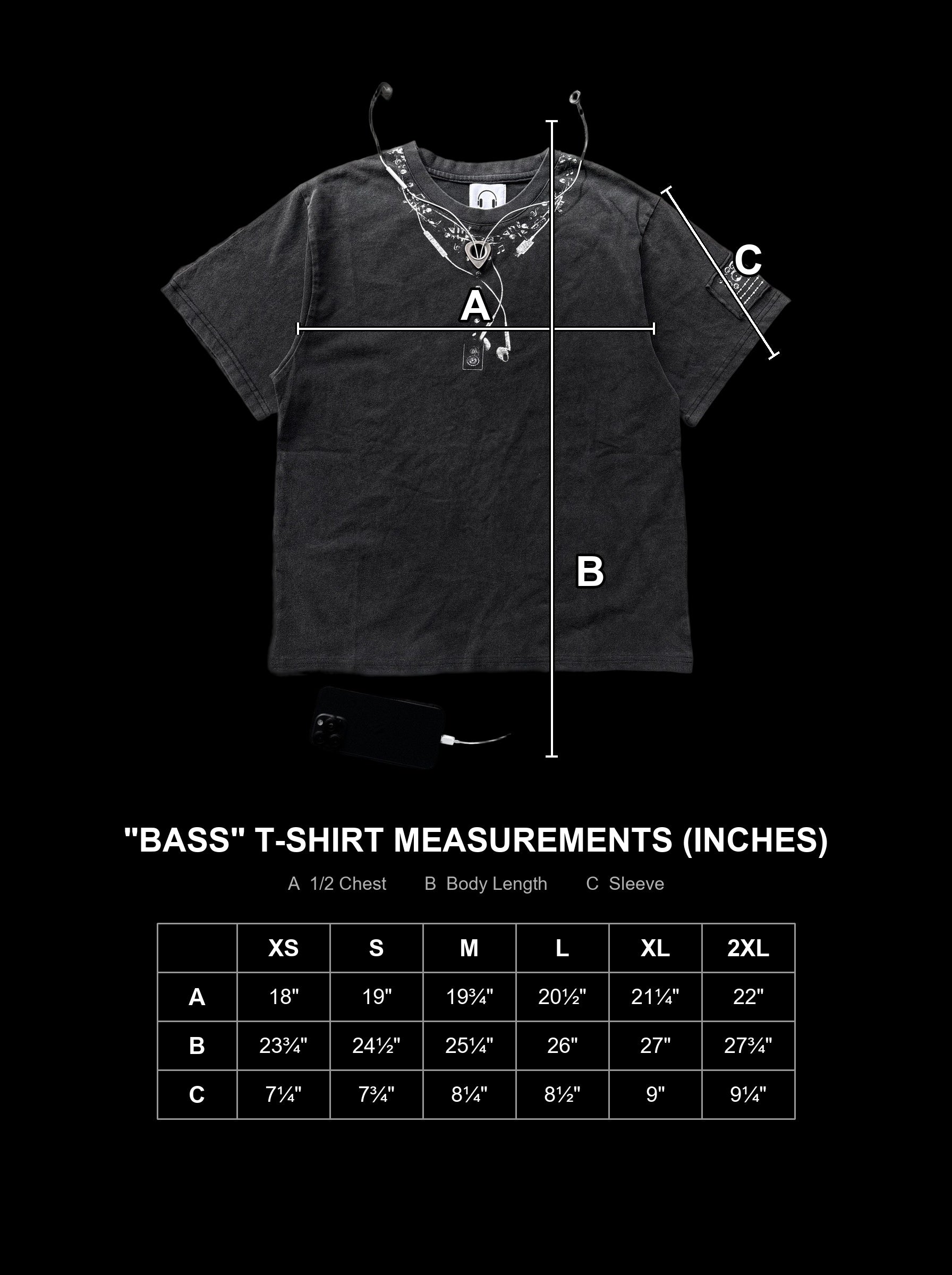 bass-t-shirt size chart