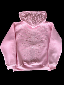 “Ghoul” Zip-Up (Light Pink)