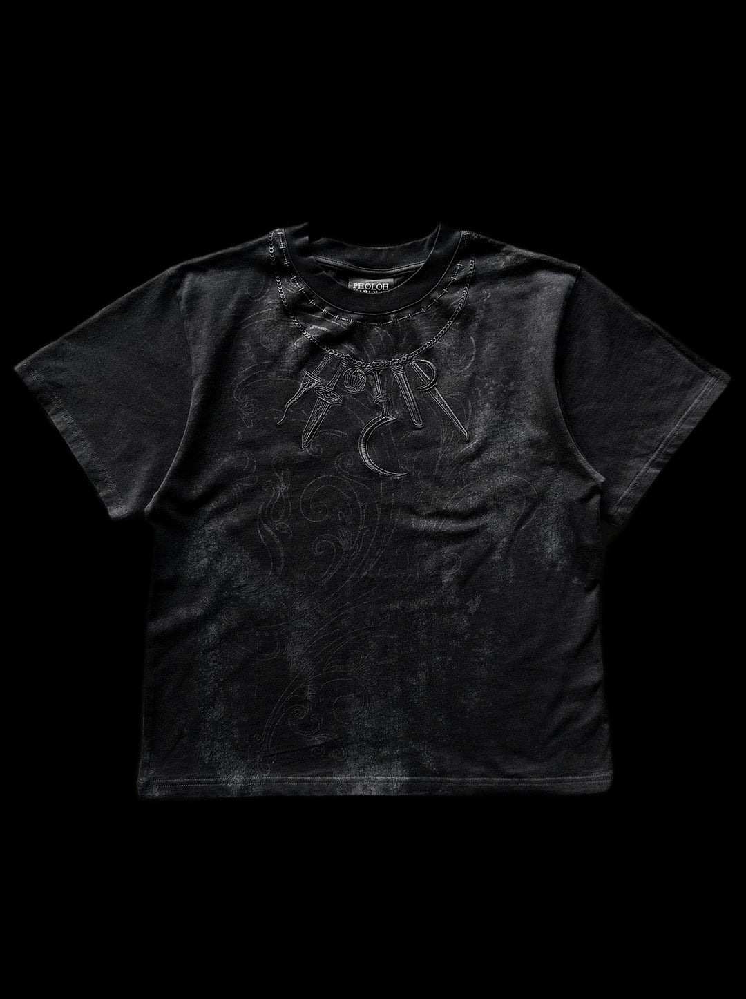 "Biohazard" Tee on black