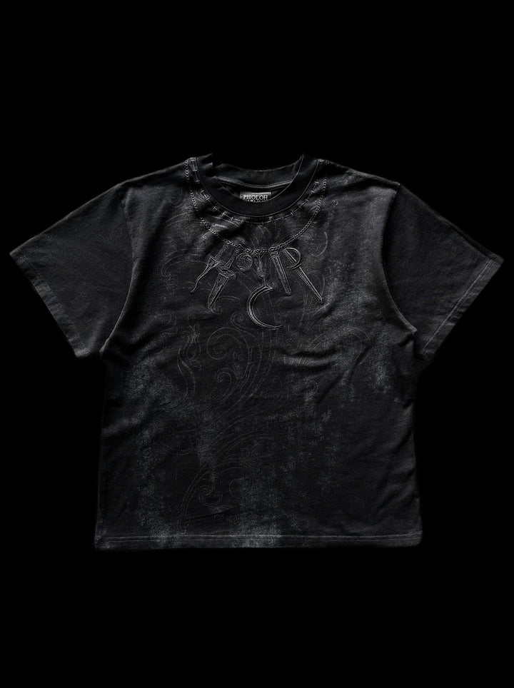 "Biohazard" Tee on black