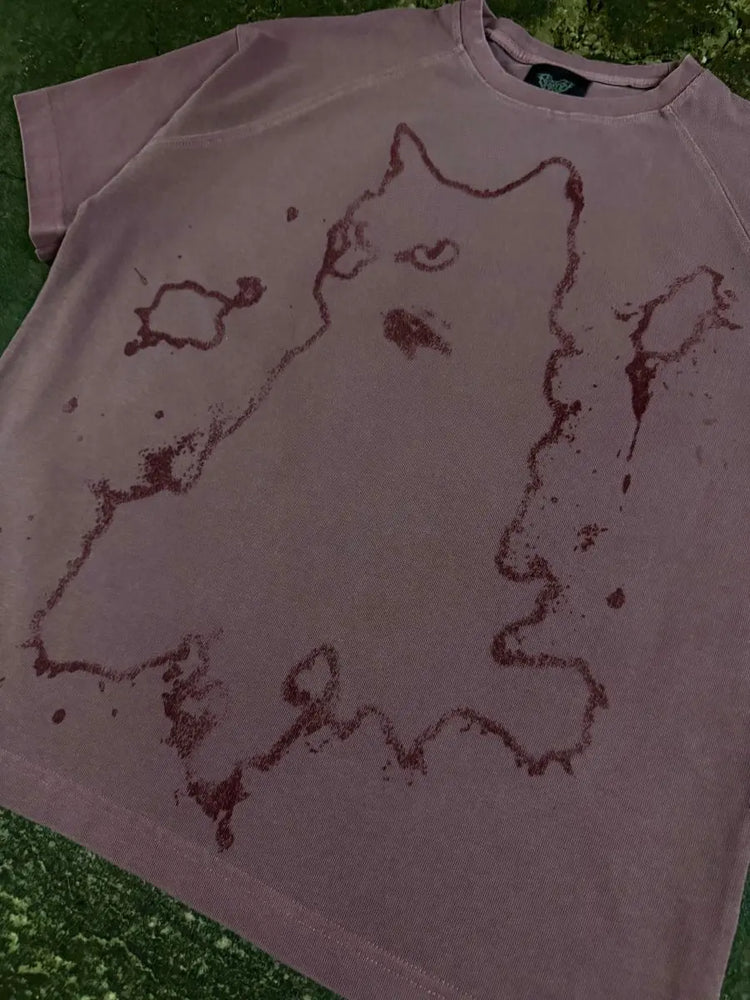 “Cat” T-Shirt (Pink) - pholoh