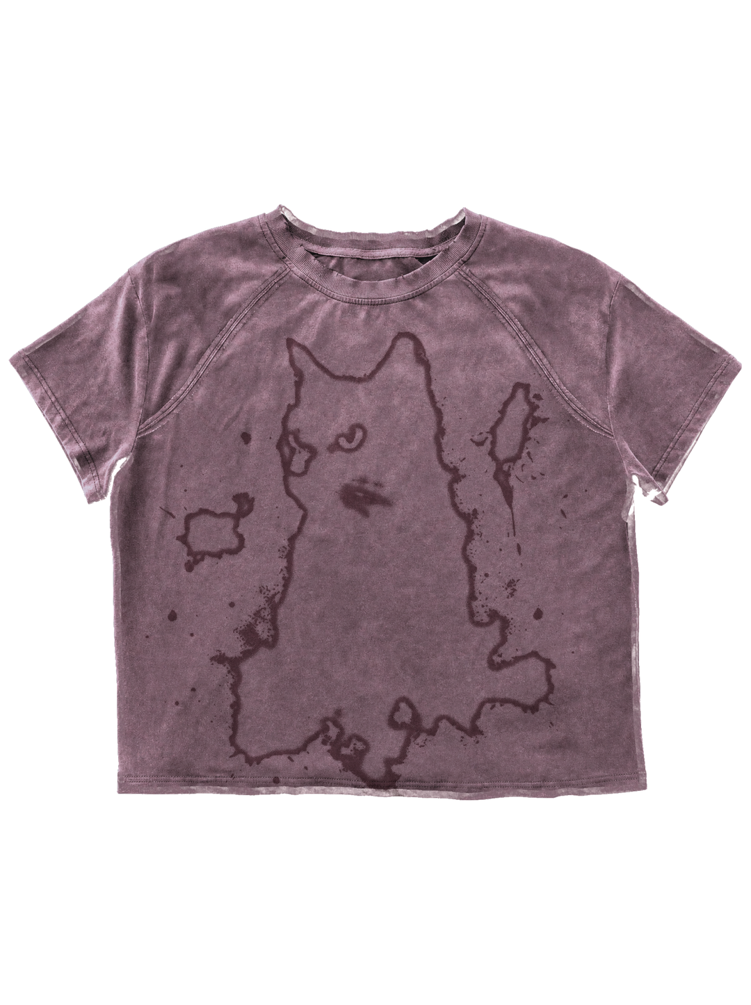 Cat T-Shirt Pink front