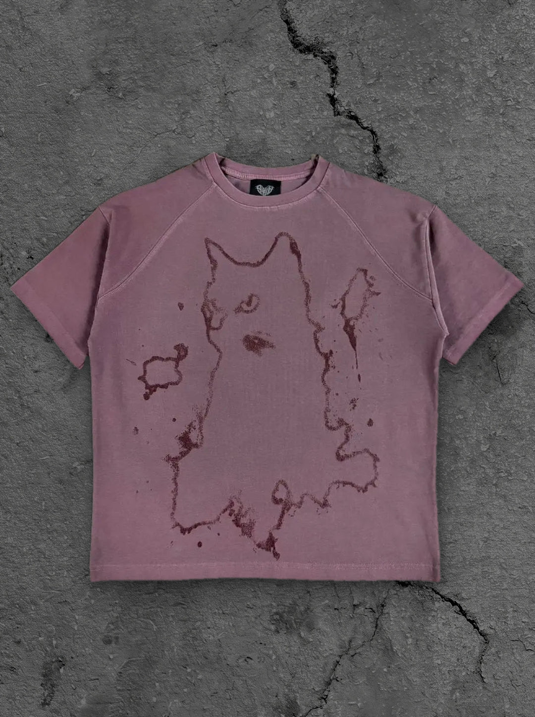 cat t shirt pink