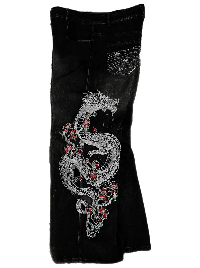 "Dragon" Jeans (Black)