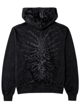 “Ghoul” Zip-Up (Black)